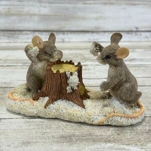 Charming Tails Figurine ~ The Snowball Fight ~ Fitz and Floyd